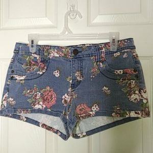 Mossimo Floral Denim Jeans Size 13 Fit 6